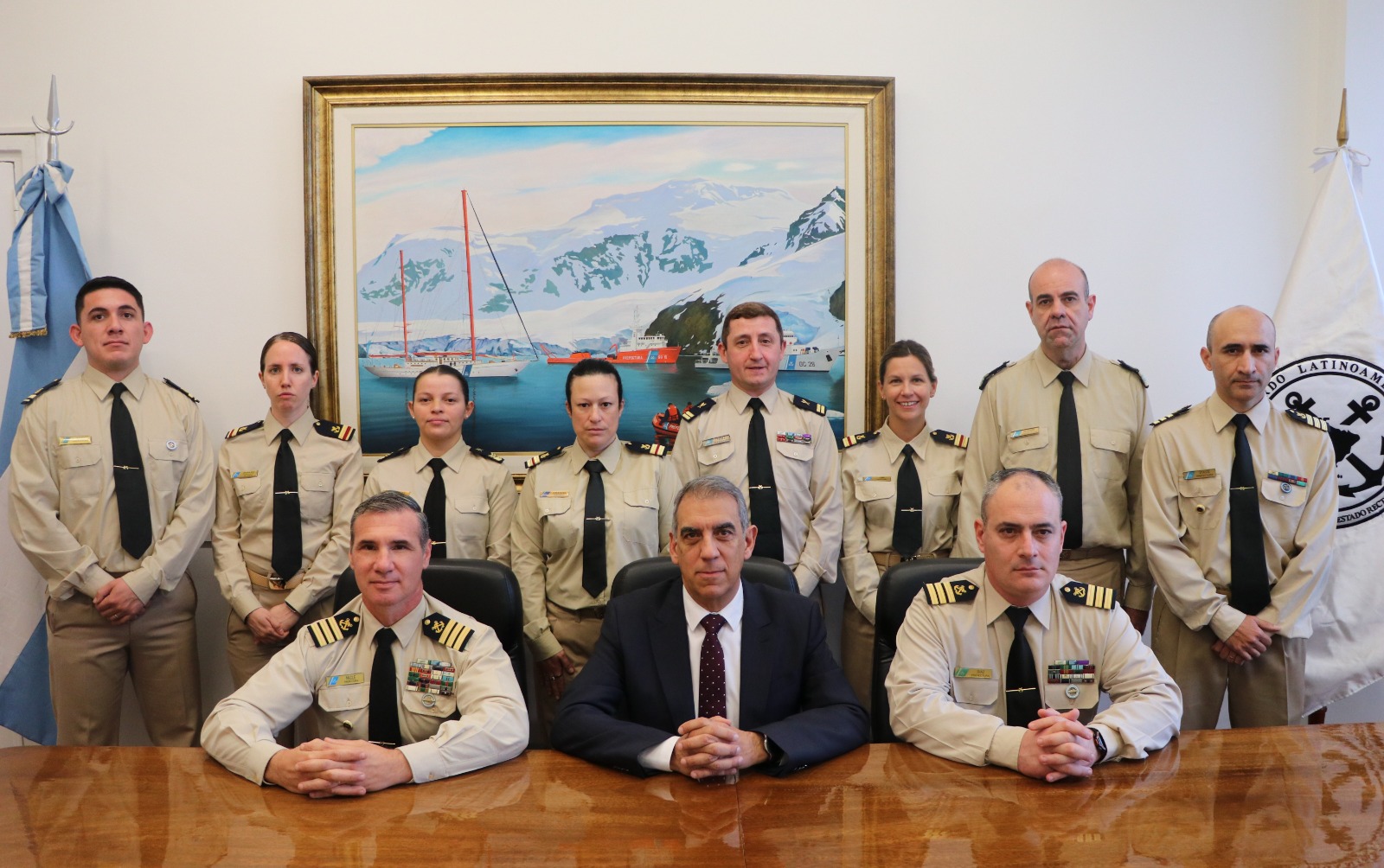 Integrantes de la Secretaría del AVM